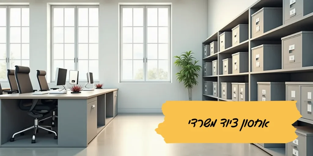 אחסון ציוד משרדי